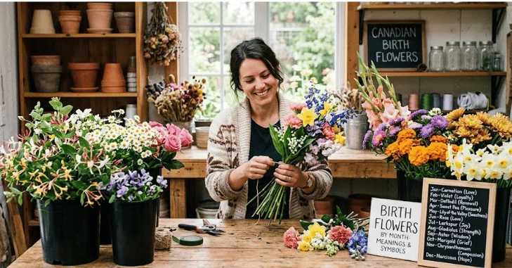 Birth Flowers by Month: Meanings, Symbols, and Gift Ideas for Every Canadian Birthday