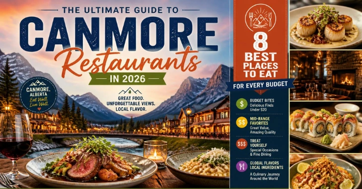 Canmore Restaurants in 2026: 8 Best Places to Eat for Every Budget, Mood, Meal, and Mountain Adventure