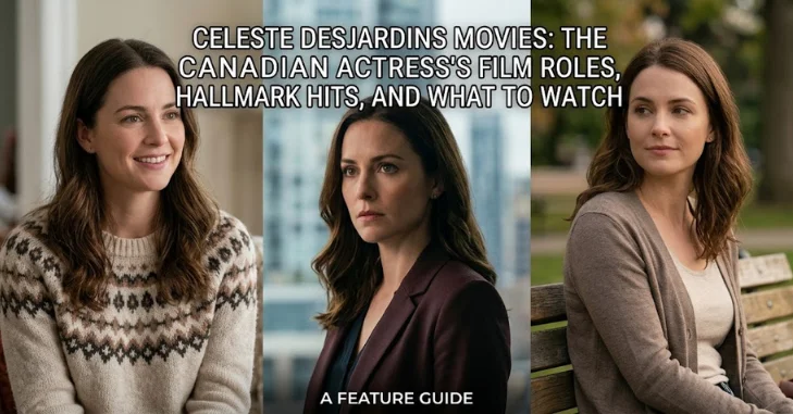 Celeste Desjardins Movies: The Canadian Actress’s Film Roles, Hallmark Hits, and What to Watch