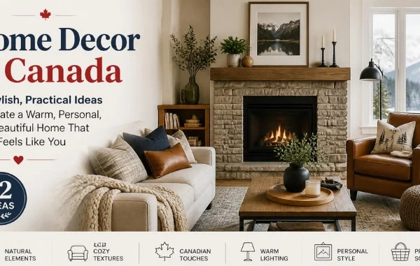 Home Decor in Canada: 12 Stylish, Practical Ideas to Create a Warm, Personal, and Beautiful Home That Truly Feels Like You
